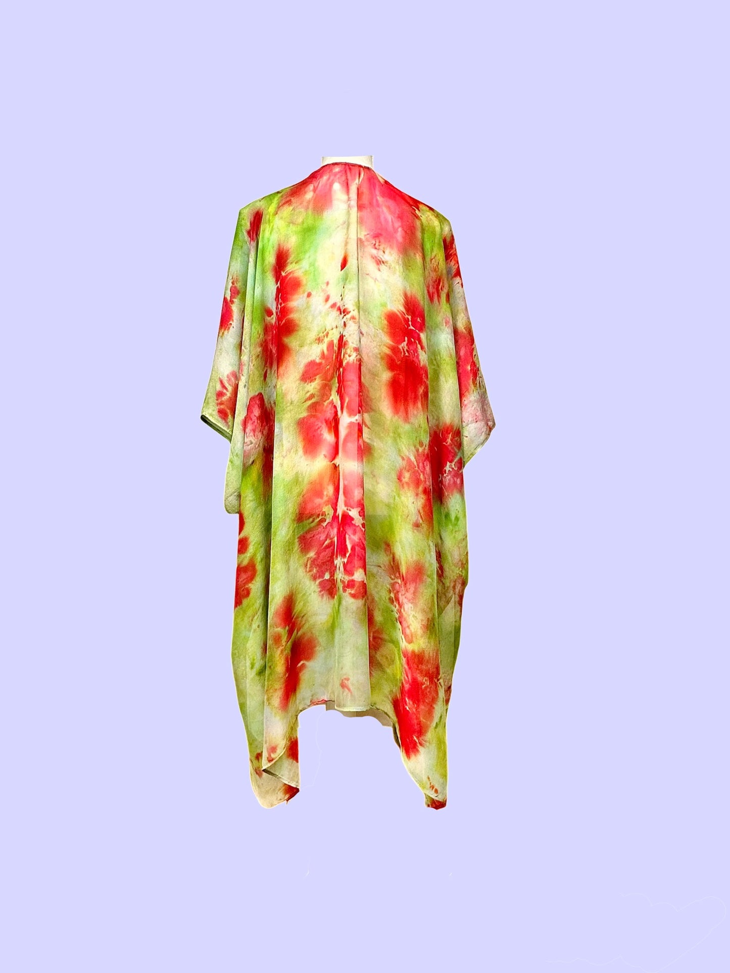 Ice Tie Dye Batik Kimono.