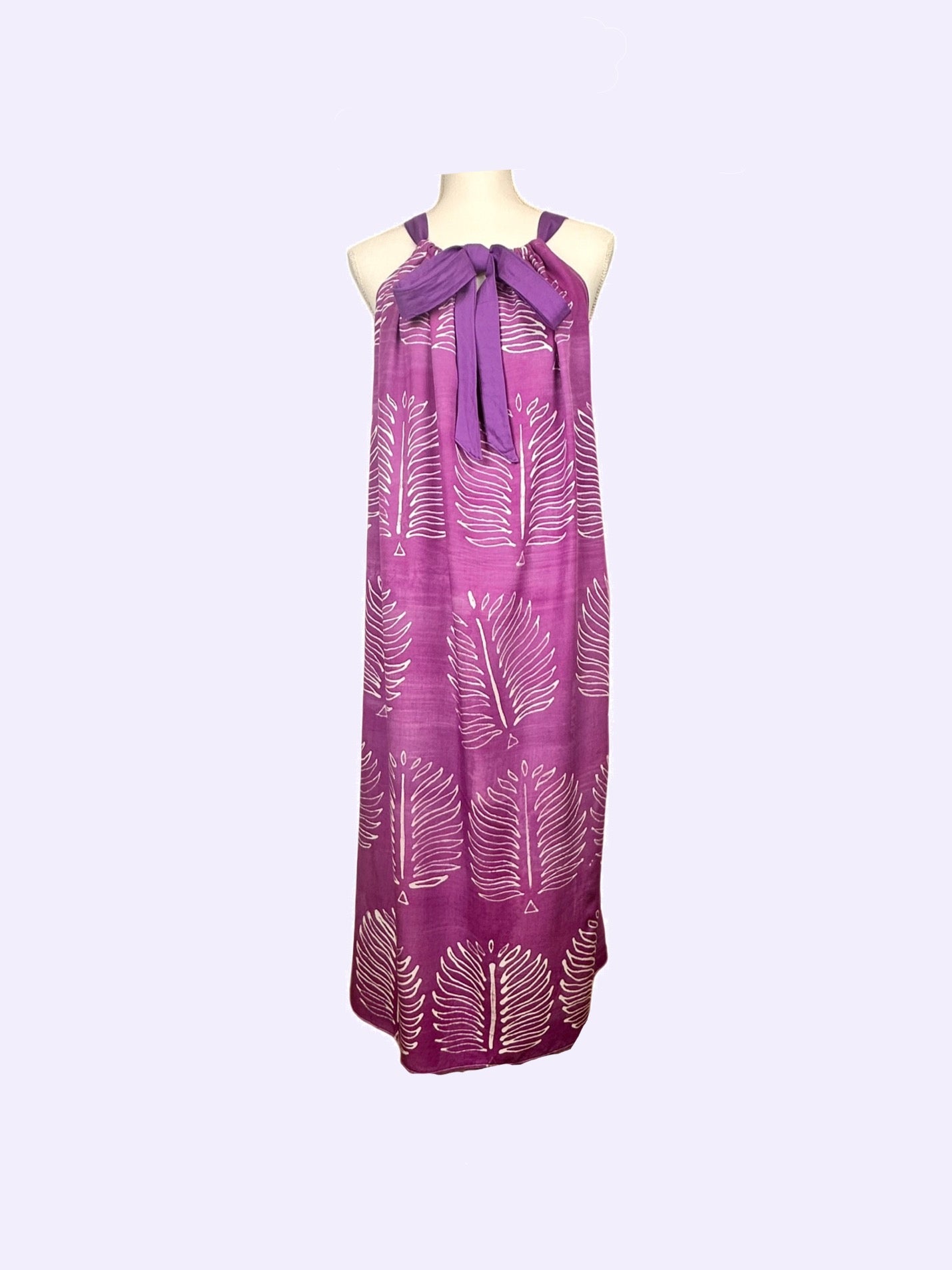 Batik Halter Dress.