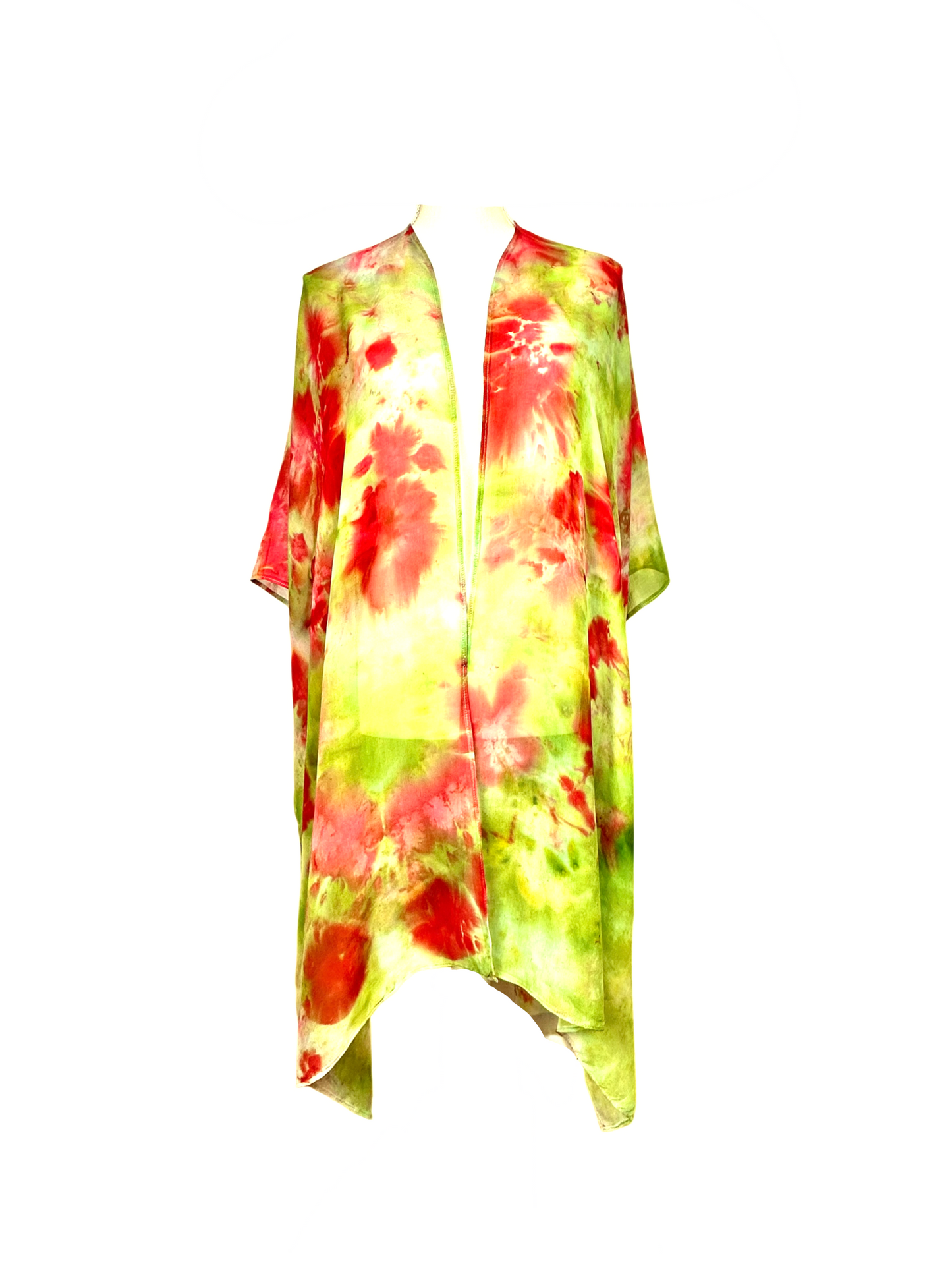 Ice Tie Dye Batik Kimono.